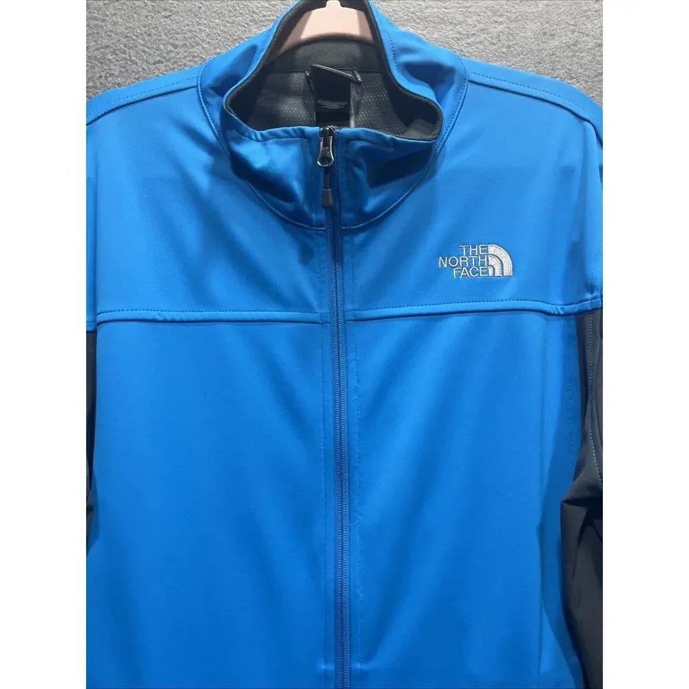 The North Face Swartberg Jack T183 Soft Shell Jacket Blue Mens Size L $210